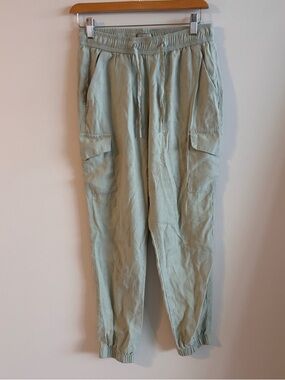 MODE by Red Tape London Light Sage Cargo Jogger Pants Size S/28 GUC